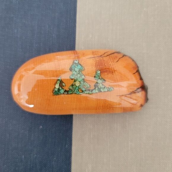 Pine tree belt Buckle artisan handmade new Mexico - Picture 1 of 4